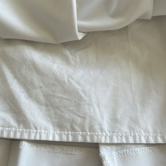 SUNDAY BEST WHITE PLEATED MINI SKIRT - Picture 4 of 4